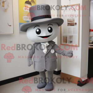 Mascot character of a Gray...