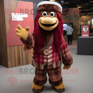 Maroon Chief mascotte...