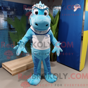 Mascot character of a Sky...