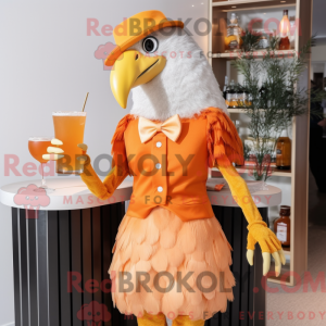 Mascot karakter van een...