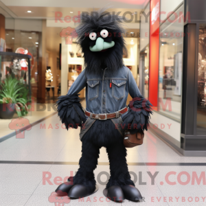 Mascot character of a Black...