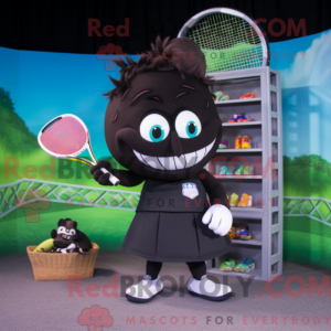 Mascot character of a Black...