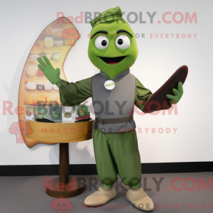 Mascottefiguur van een...