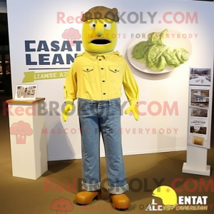 Mascot character of a Lemon...