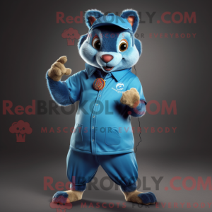 Mascot karakter van een...