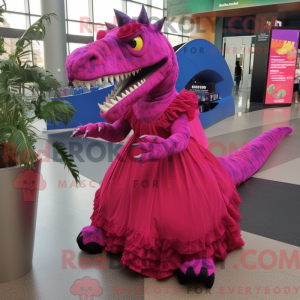 Mascot karakter van een...