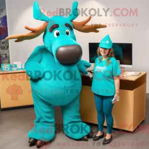 Mascottekarakter van een...