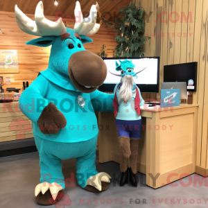 Mascottekarakter van een...