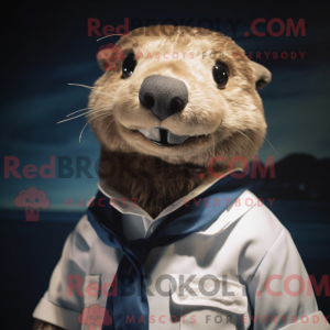 Mascot character of a Otter...