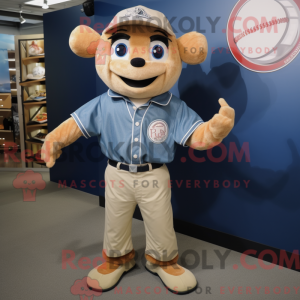 Maskot postava tan...