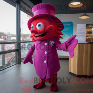 Mascot character of a...