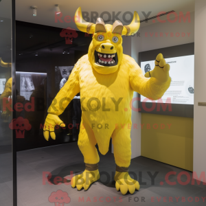 Mascot character of a Lemon...