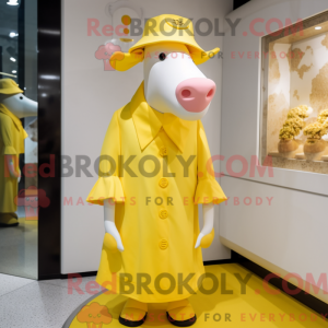 Mascottefiguur van een...