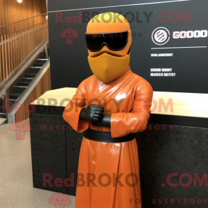 Maskotkarakter av en Rust...