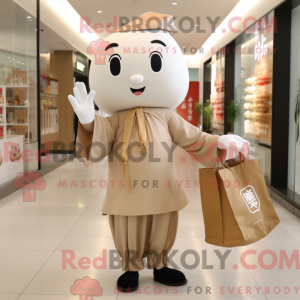 Mascot-karakter af en Tan...