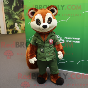 Mascot character of a...