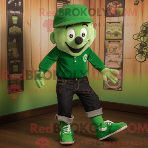 Mascot karakter van Olive...