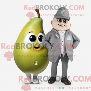 Mascot character of a Gray...