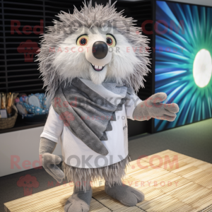 Silver Porcupine maskot...