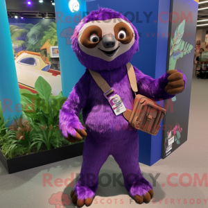 Mascot character of a...