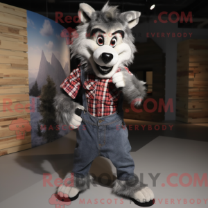 Mascot character of a Gray...