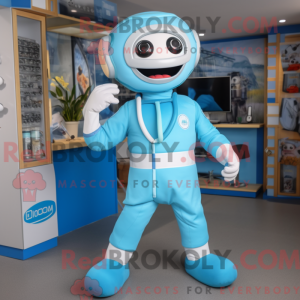 Mascottekarakter van een...