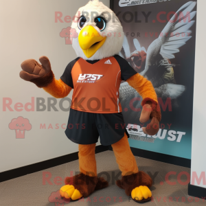 Mascottefiguur van een Rust...