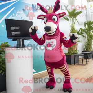 Mascot character of a...