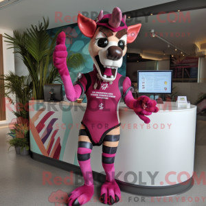 Mascottekarakter van een...