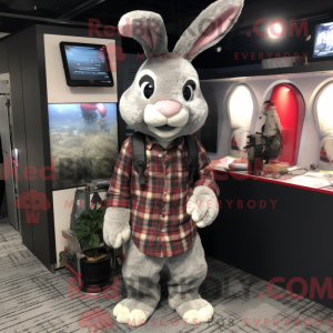 Mascot character of a Gray...