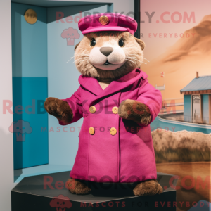 Maskot karakter af en...