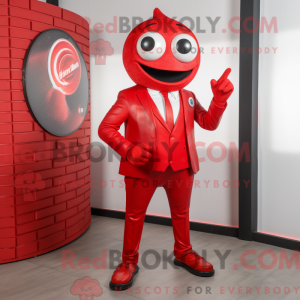 Mascot character of a Red...