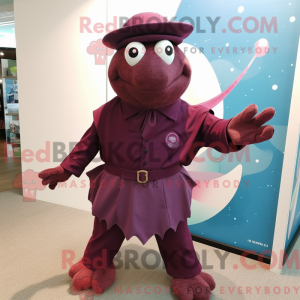 Mascot character of a...
