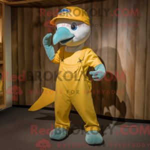 Personnage mascotte d un...