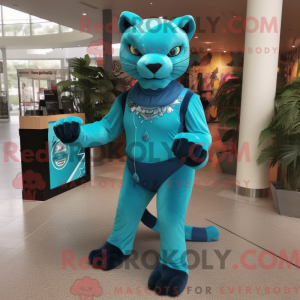 Mascot karakter van een...