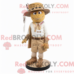 Maskottchenfigur eines Tan...