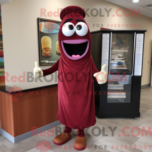 Mascot character of a...