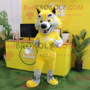 Mascot character of a Lemon...