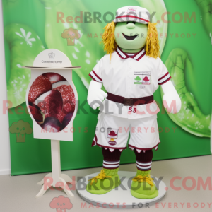Personagem de máscara de...
