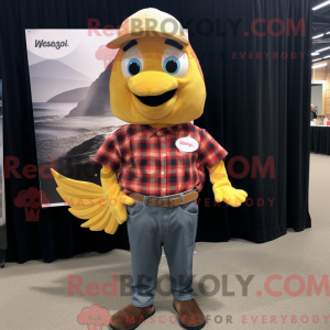Mascot character of a Gold...
