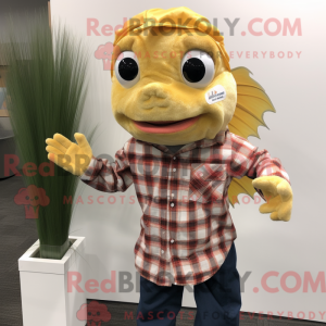 Mascot character of a Gold...
