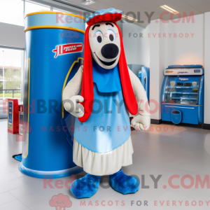 Mascot karakter van een...