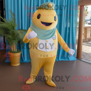 Mascot character of a Gold...