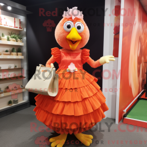 Maskot karakter af en...
