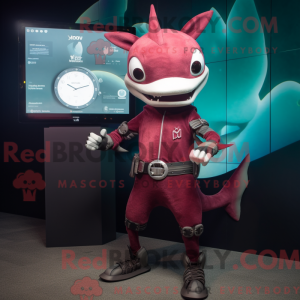 Mascot character of a...