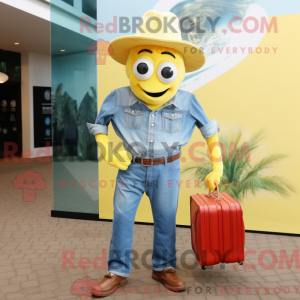 Mascot character of a Lemon...