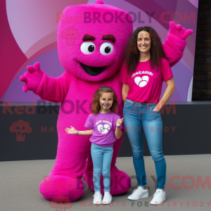 Postava maskota Magenta Pop...
