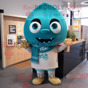 Mascot karakter van een...