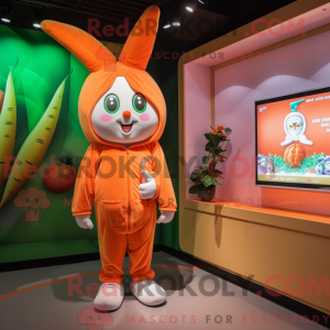 Mascot character of a Peach...