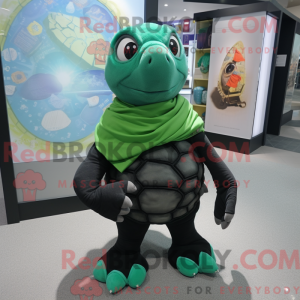 Mascot character of a Black...